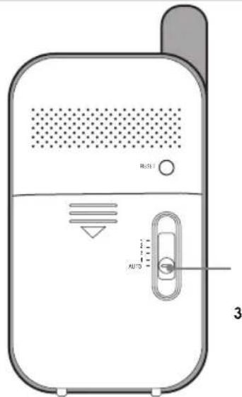 AVIDSEN Nova 123202 - Réglages accessibles sur le moniteur - 2