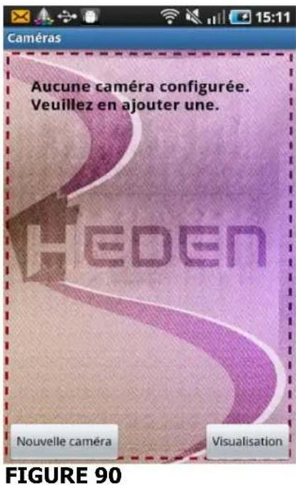 Heden CAMHED04IPWN - 8-6-1 - Visualisation avec l'application «VisionCam» pour Android - 4