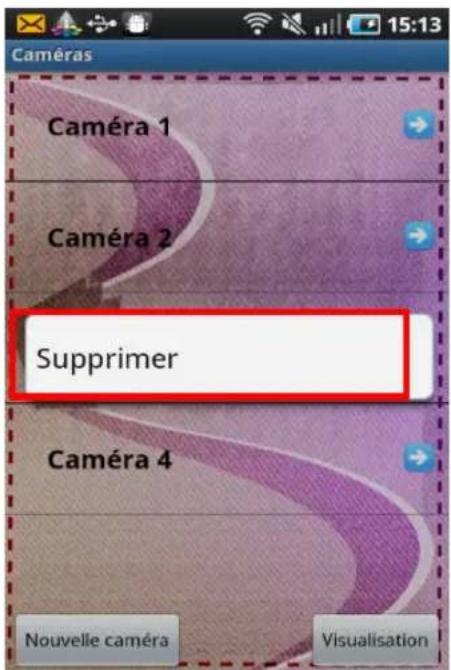 Heden CAMHED04IPWN - 8-6-1 - Visualisation avec l'application «VisionCam» pour Android - 12