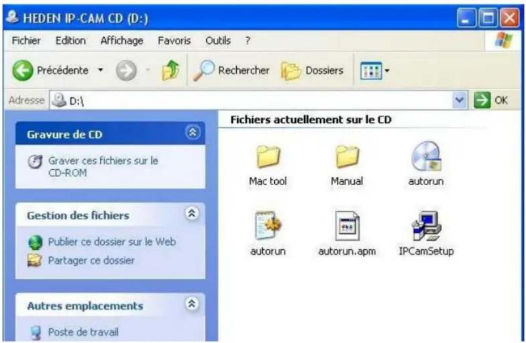 Heden CAMHED04IPWB - - INSTALLATION DU LOGICIEL - 1