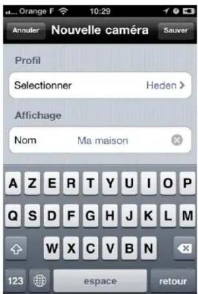 Heden CAMHED04IPWB - 8-6-3 - Visualisation avec l'application «ISeeU-Heden» - 8