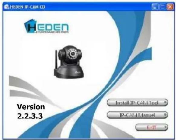 Heden CAMHED04IPWB - - INSTALLATION DU LOGICIEL - 2