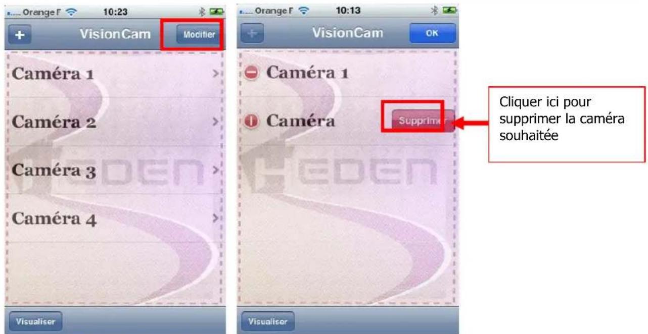 Heden CAMHED04IPB - 8-6-2 - Visualisation avec l'application «VisionCam » sur Applestore - 11