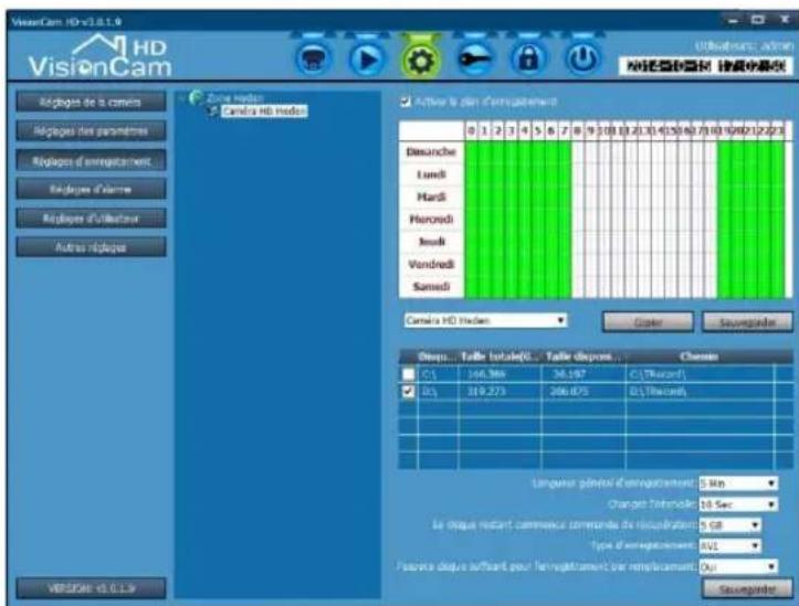 Heden CAMHD08MD0 - 8-3 - Régles et paramètres - 7