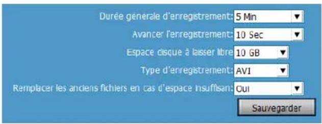 Heden CAMHD08MD0 - 8-3 - Régles et paramètres - 8