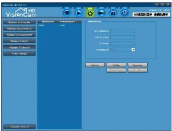 Heden CAMHD06MD0 - 8-3 - Régles et paramètres - 10