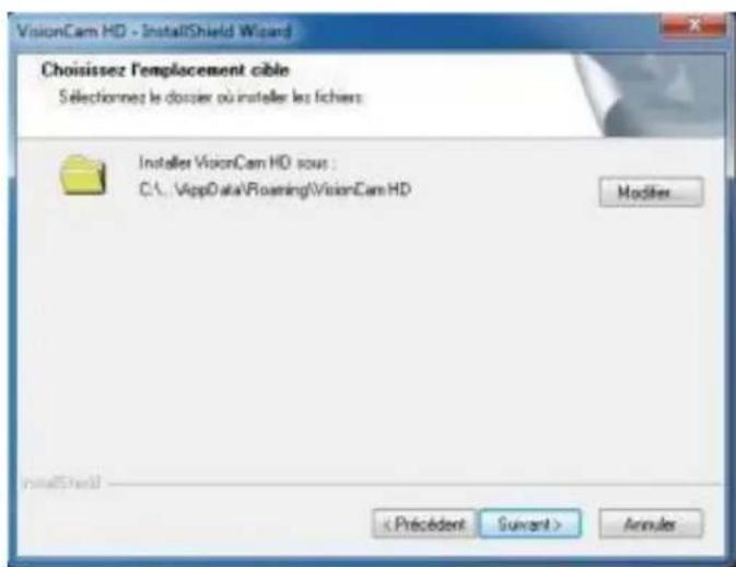 Heden CAMHD04MD0 - - INSTALLATION DU LOGICIEL - 2