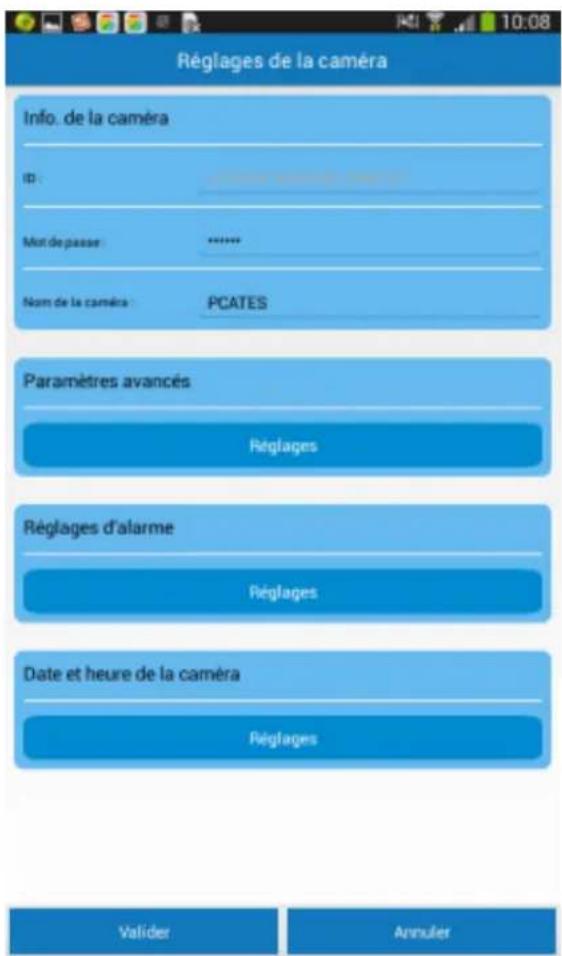 Heden CAMHD02FX0 - Étapes de connexions de votreamera à l'application : - 8