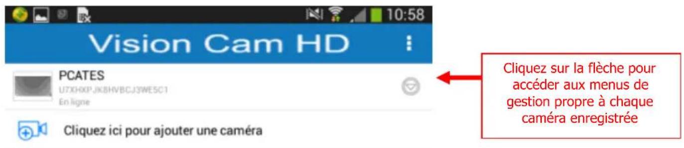 Heden CAMHD02FX0 - Étapes de connexions de votreamera à l'application : - 7