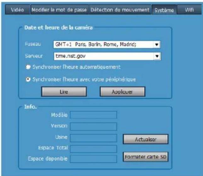 Heden CAMHD02FX0 - 8-3 - Régles et paramètres - 5