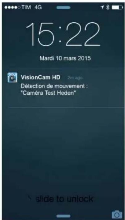 Heden CAMHD02FX0 - 8-4 - Notifications en cas d'intrusion - 1