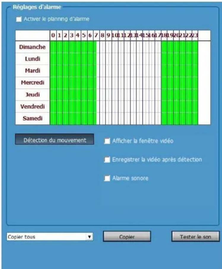 Heden CAMHD02FX0 - 8-3 - Régles et paramètres - 9
