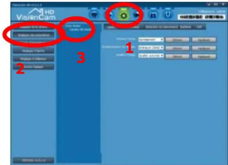 Heden CAMHD02FX0 - - CONFIGURATION DE LA CAMERA EN WIFI - 1