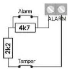 ABUS FUMK50000B - Activating/deactivating LEDs - 5