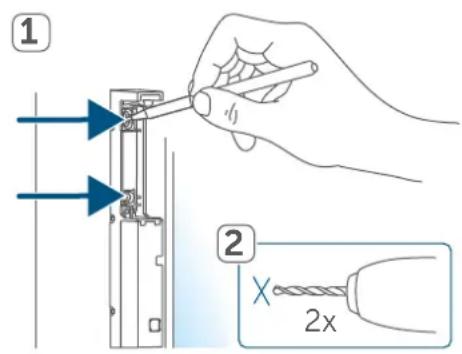 Homematic IP HMIPSWDO - Schraubmontage - 2