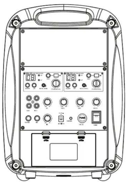 LD Systems LDRB65 - PORTABLE SOUND SYSTEM 25 W - 1
