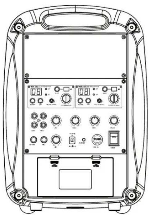 LD Systems LDRB65 - PORTABLE SOUND SYSTEM 25 W - 1