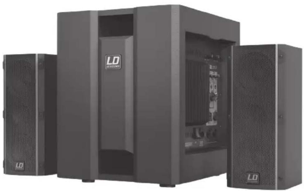 LD Systems DAVE 8 ROADIE - LD DAVE8ROADIE - 1