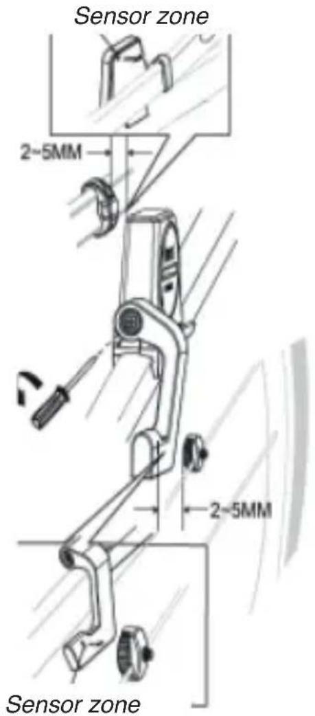 SBS Smart Bike Monitor - Mount the magnet - 3