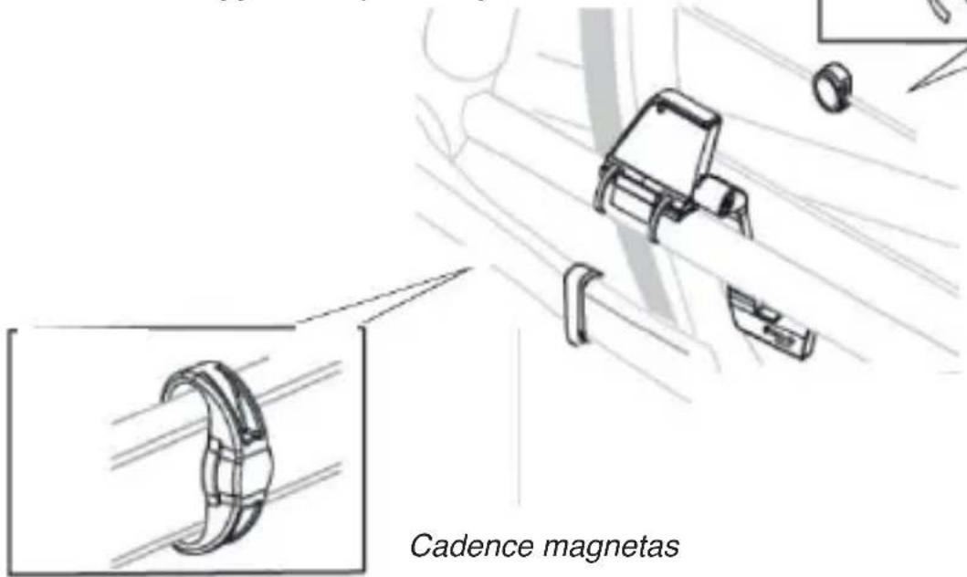SBS Smart Bike Monitor - Pritvirtinkite magnetas - 2