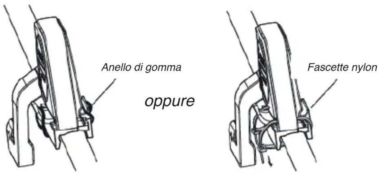 SBS Smart Bike Monitor - Fissaggio del sensore velocità - 1