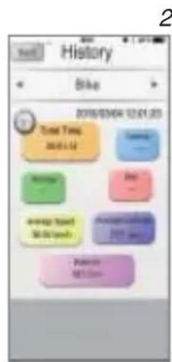 SBS Smart Bike Monitor - Fahrradcomputer - Go Fitness Anweisungen - 3