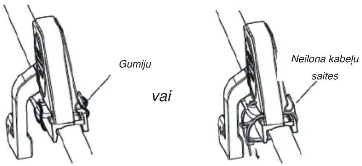 SBS Smart Bike Monitor - Kā lai nodrošinātu ātruma sensoru - 1