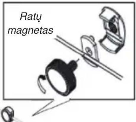 SBS Smart Bike Monitor - Pritvirtinkite magnetas - 1