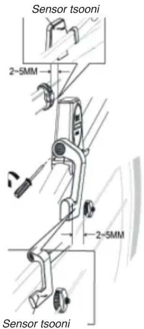 SBS Smart Bike Monitor - Kinnita magnetit - 3