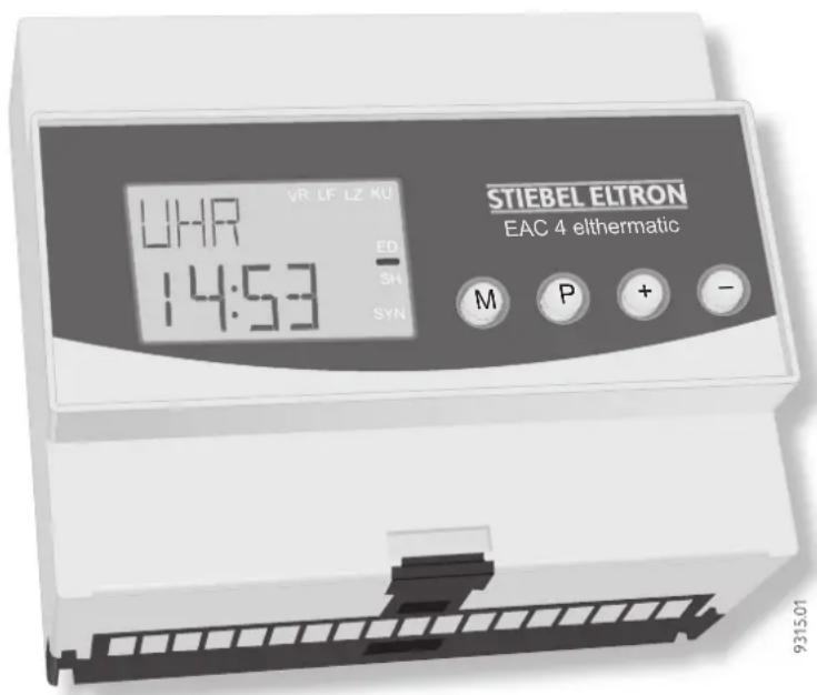 STIEBEL ELTRON EAC4 - Oplaadbesturing elthermatic® Gebruiks- en montageaanwijzing - 1