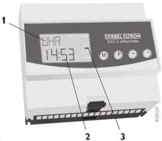 STIEBEL ELTRON EAC4 - Ecran LCD : - 1