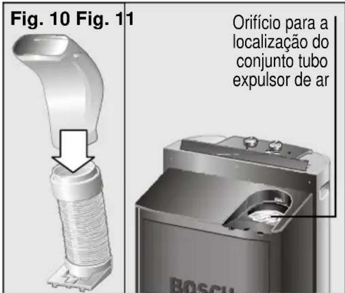 BOSCH PAM18100 - Possibilidades de evacuar o ar para o exterior - 1