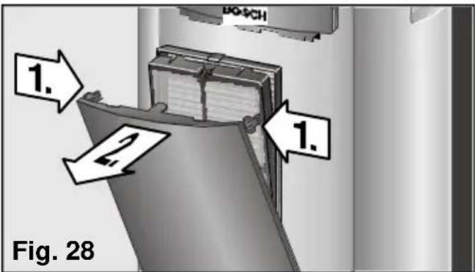 BOSCH PAM18100 - Limpieza y cambio de filtros purificadores - 1