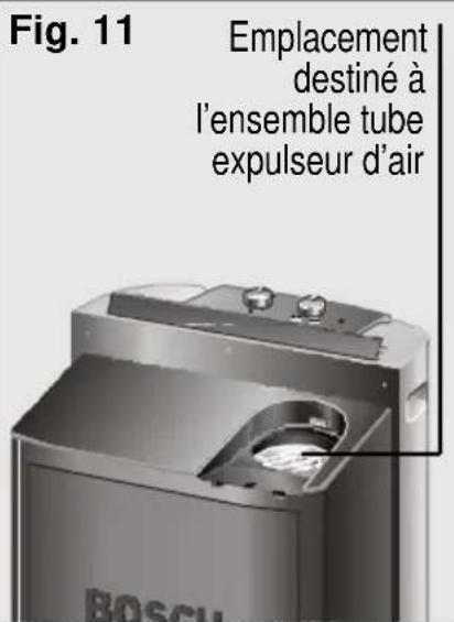 BOSCH PAM18100 - Possibilities d'évacuer l'air vers l'extérieur - 2
