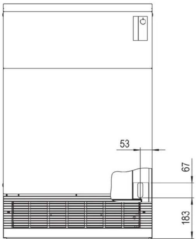 AEG WSP 600 HF - Kabelinführung - 1