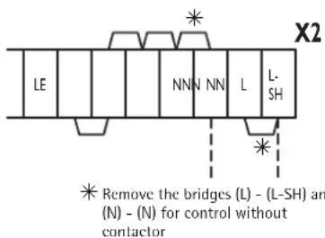 AEG WSP 5010 N - Control without heater contactor - 1