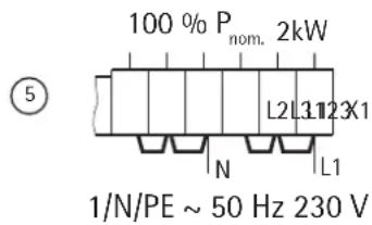 AEG WSP 4010 - Reduction de la puissance absorbée - 5
