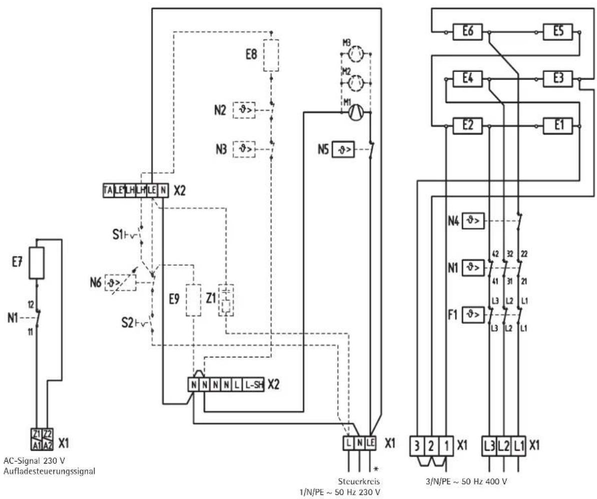 AEG WSP 4010 - Stromlaufplan WSP 2010 - 7010 - 1