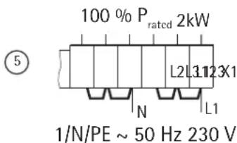 AEG WSP 4010 - Reducing the Output - 6