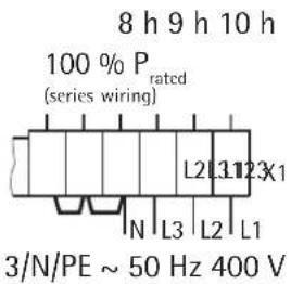 AEG WSP 4010 - Power adaptation according to rated charging time - 2