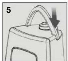 ALPINA SF5061 - Befüllen des Wassertanks - 5