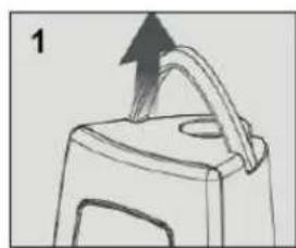 ALPINA SF5061 - Umplerea rezervorului de apă - 1