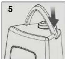 ALPINA SF5061 - Riempire d'acqua il serbatoio - 5