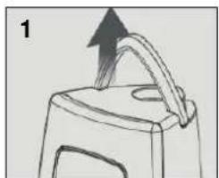 ALPINA SF5061 - Befüllen des Wassertanks - 1