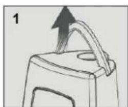 ALPINA SF5061 - Napelnianie zbiornika woda - 1