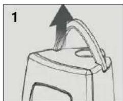 ALPINA SF5061 - Rellenar el depó sito de agua - 1