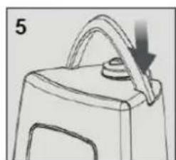 ALPINA SF5061 - Umplerea rezervorului de apă - 5