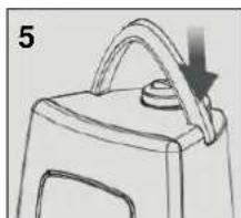 ALPINA SF5061 - Rellenar el depó sito de agua - 5