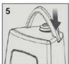 ALPINA SF5061 - Napelnianie zbiornika woda - 5