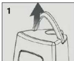 ALPINA SF5061 - Remplissage du réservoir d'eau - 1